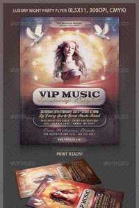 GraphicRiver - Luxury Night Party Flyer