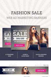 GraphicRiver - Fashion Sale Ad Banners 10274467