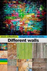Different walls, 25 x UHQ JPEG