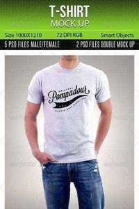 Graphicriver - T-Shirt Mock Up 