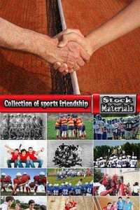 Collection of sports friendship