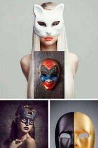 Carnival & Venetian Masks, 25xJPGs
