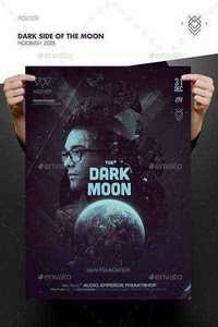 GraphicRiver - Dark Side of the Moon Poster 10075477