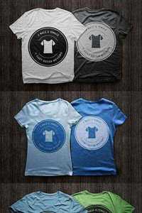 T Shirt Design Mockups Pack