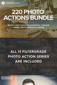 FilterGrade - 220 Actions Bundle