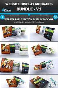 GraphicRiver - Website Display Mock-ups Bundle-V1 10098187
