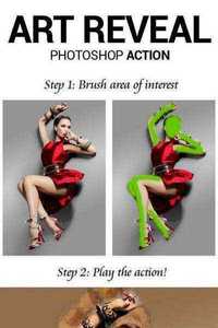 Graphicriver - Art Reveal Photoshop Action  