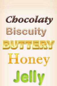 Yummy Photoshop Text Styles