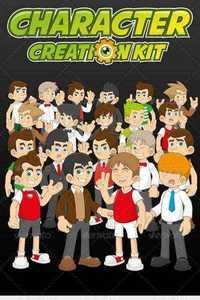 GraphicRiver - Character Creation Kit 5245654