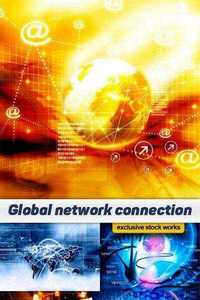 Global network connection - 10 UHQ JPEG