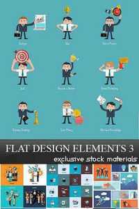 Flat Design Collection 3, 25xEPS