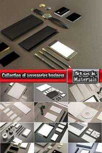 Collection of accessories business stationery tablet notebook pencil clip card 25 HQ Jpeg