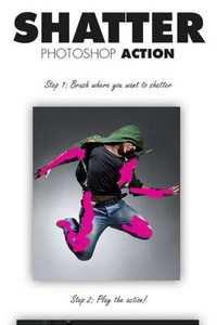 GraphicRiver - Shatter Photoshop Action 