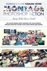 GraphicRiver - Facebook & Twitter Timeline Cover Montage Action