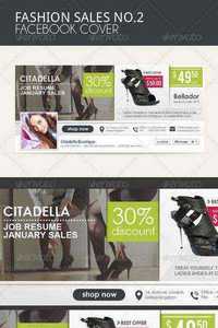 GraphicRiver - Fashion Sales Facebook Cover 