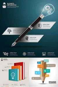 Stock Vector - Creative Modern Infographic Templates