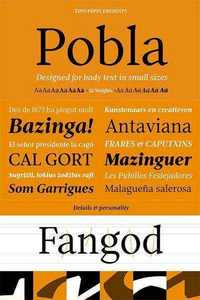 Pobla Font Family - 12 Fonts