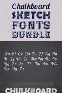 Sketch Fonts Bundle - CM 211300