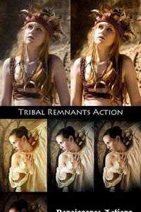Photoshop Actions - Renaissance & Tribal Remnants