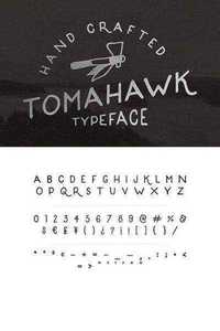 Tomahawk — Vintage Font