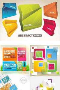 Stock: Abstract template design for business background