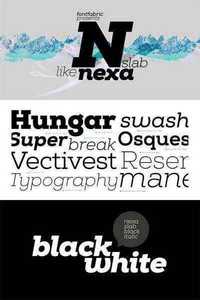 Nexa Slab Font Family