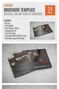Graphicriver Fashion A4 InDesign Brochure Template 0040 10374238
