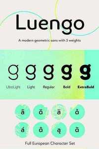 Luengo Font Family