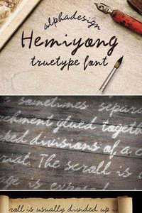 Hemiyong TrueType Font