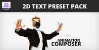 VideoHive - 2D Text Preset Pack for Animation Composer Plug-in