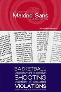 Maxine Sans Font Family