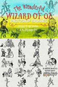 Wizard of Oz Photoshop Brushes