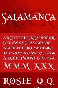 GraphicRiver SalamancaTF Font