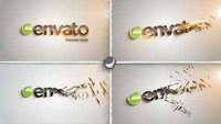 Videohive Clean Part Logo Intro 8454537
