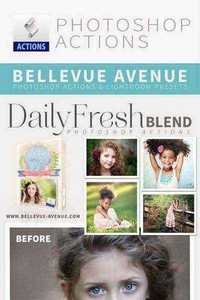 Bellevue Avenue - Daily Fresh Blend™ Photoshop Actions