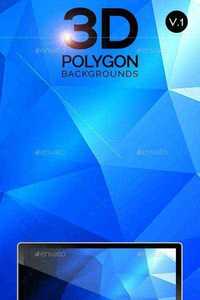 GR - 3D Polygon backgrounds Vol.1