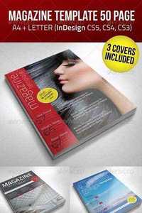 GraphicRiver - InDesign Magazine Template (50 page)