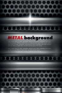 Stock Vectors - Metal background