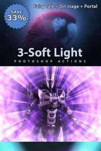 3- Soft Light Photoshop Actions
