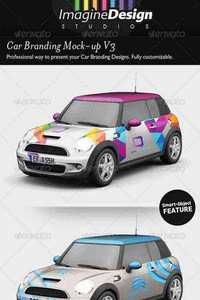 GraphicRiver - Car Branding Mock-up V3