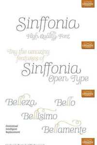 Sinffonia Font Family