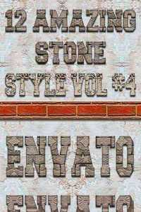 GraphicRiver 12 Amazing Stone Style Vol.4  