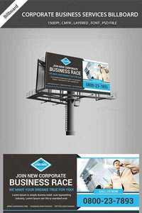 Graphicriver - Corporate Business Billboard Banner Psd Template 11298127