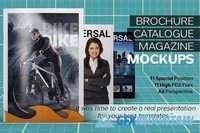 Brochure Catalog Magazine MockUps