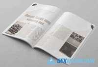 14 Pages Photoshop Magazine Template