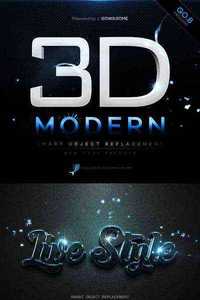 Graphicriver - Modern 3D Text Effects GO.8 11324830