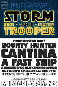  Stormtrooper Font Family