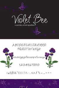 Violet Bee Font