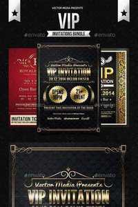 Graphicriver - VIP Invitations - Bundle 11362742