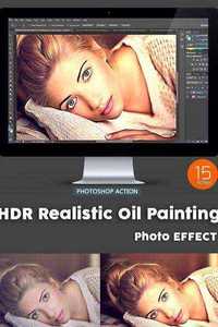 Graphicriver - 15 HDR Realistic Oil Painting - Photo Effect 11416399